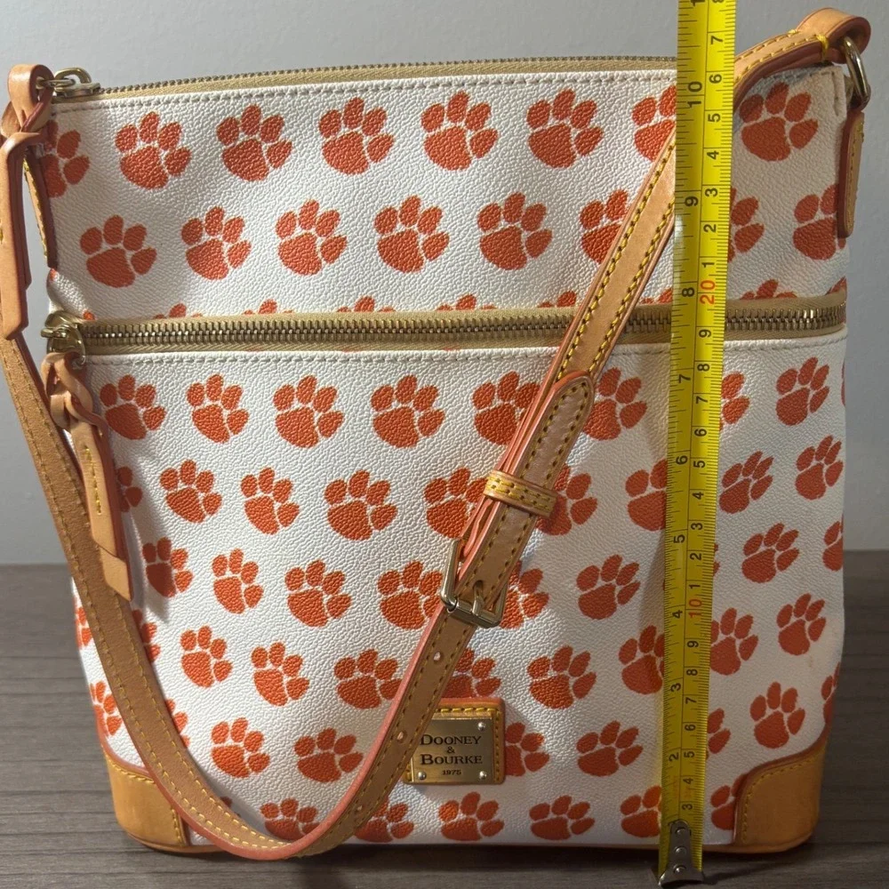 Dooney & Bourke Clemson University Tigers Paw Print Bag
